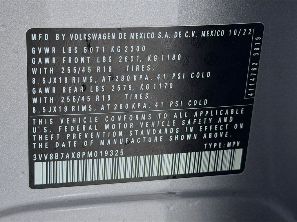 2023 Volkswagen Tiguan 2.0T SE R-Line Black 4MOTION - 22964426 - 30