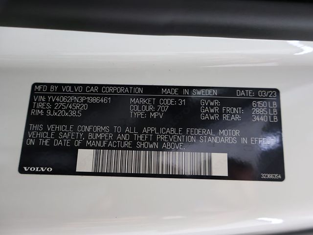2023 Volvo XC90 B6 AWD Plus 7P - 23043754 - 59