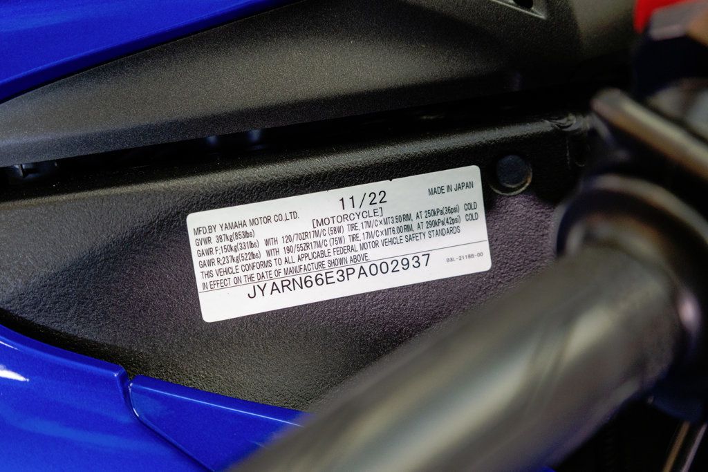 2023 YAMAHA YZF-R1 1-OWNER VERY NICE!!! - 23092980 - 22