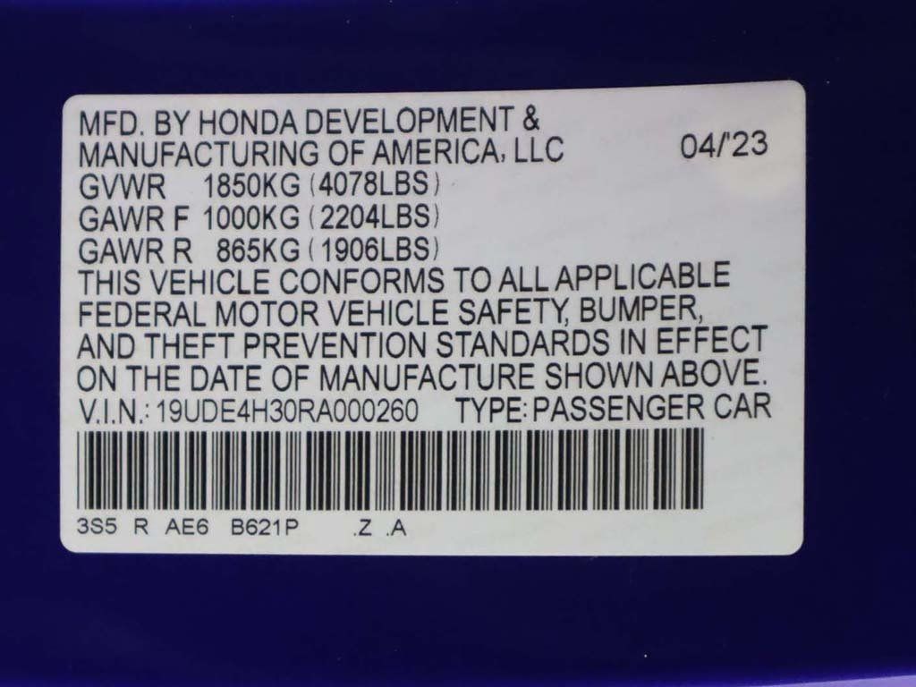 2024 Acura Integra CVT w/A-Spec Package - 22687658 - 44