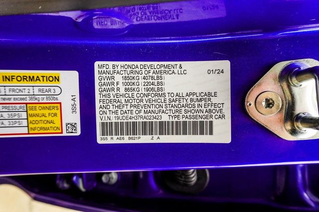 2024 Acura Integra CVT w/A-Spec Package - 22970333 - 36