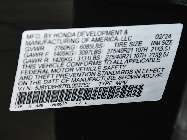 2024 Acura MDX Type S w/Advance Package - 22954287 - 23