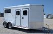 2024 Adam 2 Horse Straight Load w/ Tack Room  - 23095522 - 0