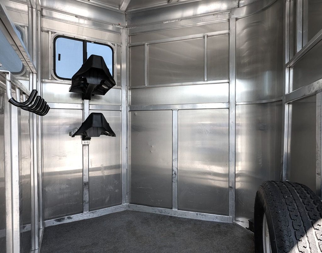 2024 Adam 2 Horse Straight Load w/ Tack Room  - 23095522 - 1