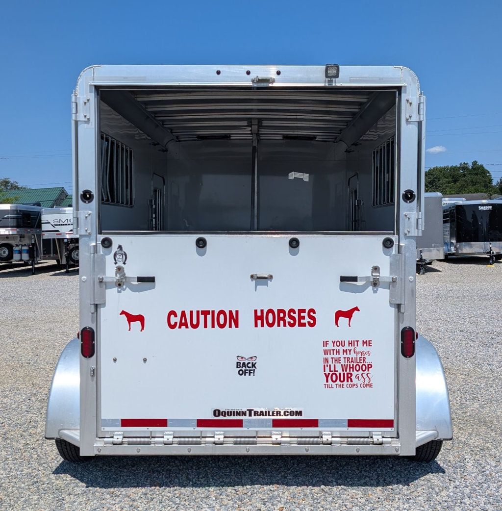 2024 Adam 2 Horse Straight Load w/ Tack Room  - 23095522 - 3