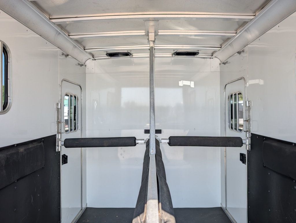 2024 Adam 2 Horse Straight Load w/ Tack Room  - 23095522 - 5