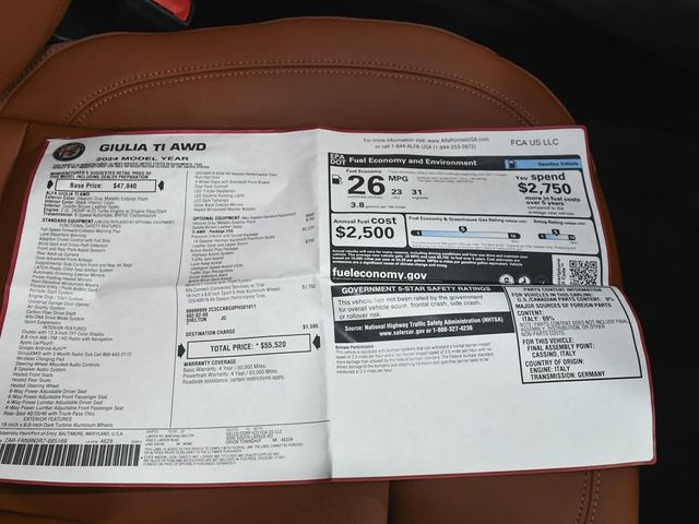 2024 Alfa Romeo Giulia Ti - 23001619 - 58
