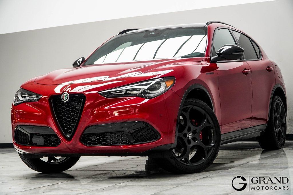 Used 2024 Alfa Romeo Stelvio Competizione with VIN ZASPAKBN8R7D76733 for sale in Kennesaw, GA