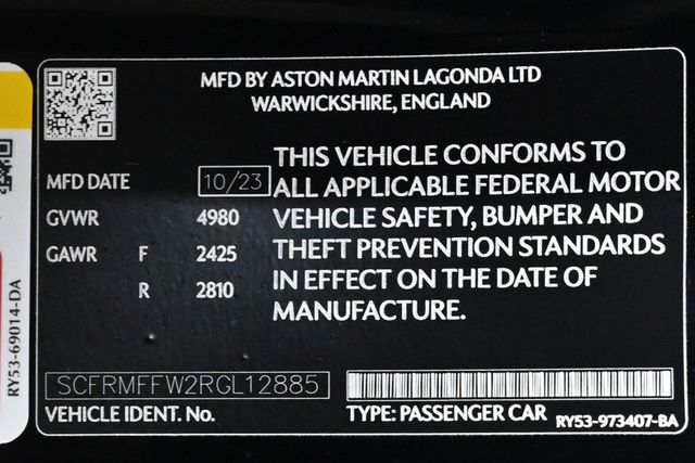 2024 Aston Martin DB12 Coupe - 23008210 - 27