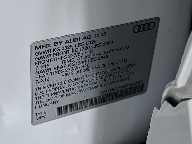 2024 Audi Q3 S line Premium 45 TFSI quattro - 22984022 - 32