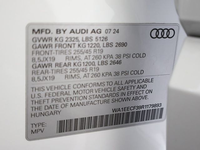 2024 Audi Q3 S line Premium Plus 45 TFSI quattro - 22942846 - 55