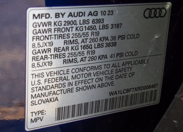 2024 Audi Q7 45 Premium - 23093762 - 13