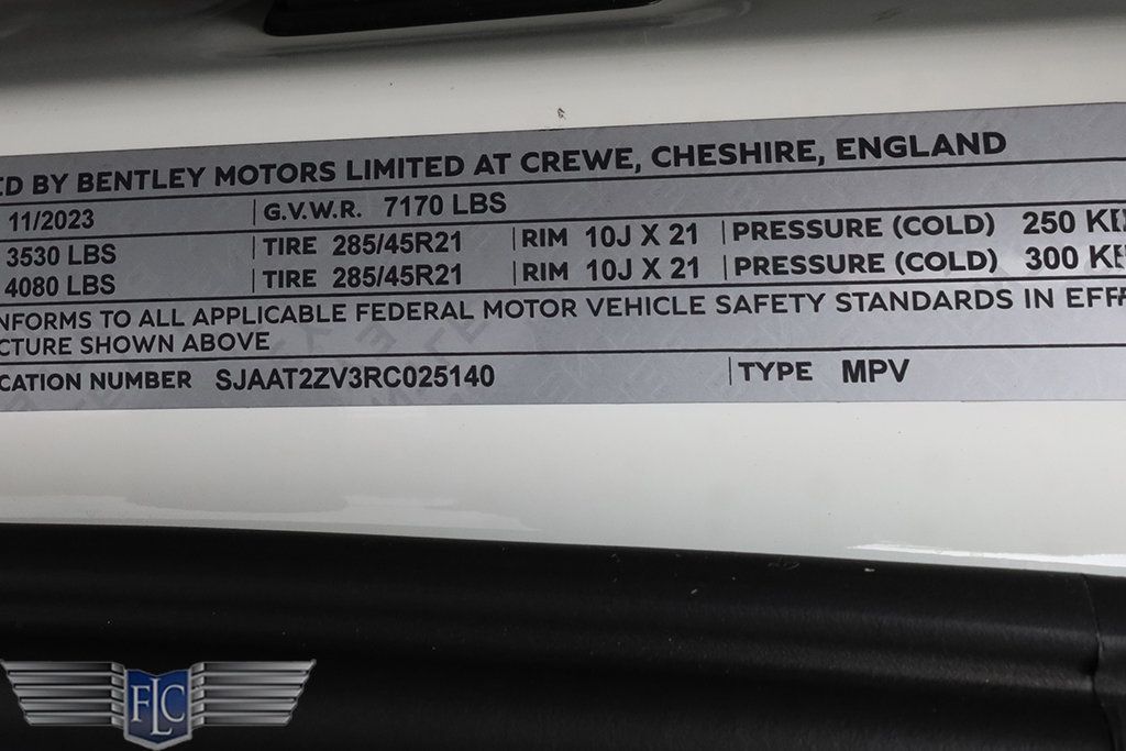 2024 Bentley Bentayga V8 AWD - 22998003 - 47