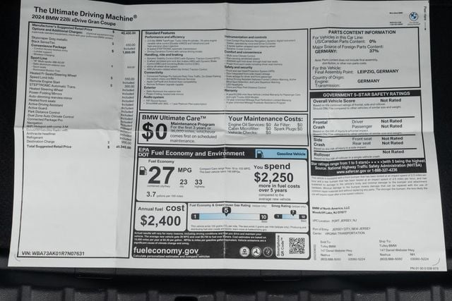 2024 BMW 2 Series 228i xDrive Gran - 22970770 - 51