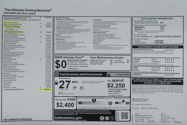 2024 BMW 3 Series 330i xDrive - 22955060 - 50