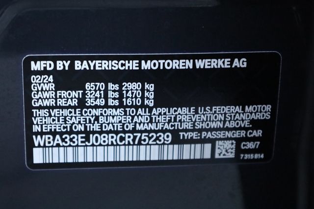 2024 BMW 7 Series 760i xDrive - 22969108 - 10