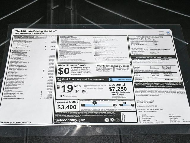 2024 BMW 8 Series M850i xDrive - 22936002 - 81