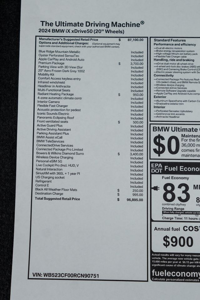 2024 BMW iX  - 23060056 - 47