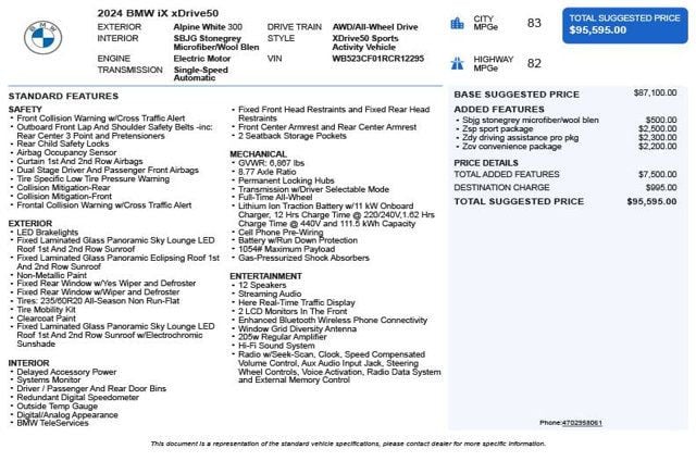 2024 BMW iX xDrive50 - 22975480 - 2