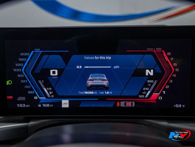 2024 BMW M3 CLEAN CARFAX, 1 OWNER, 6-SPD MANUAL, SUNROOF, NAVI, BACKUP CAM - 23003374 - 9