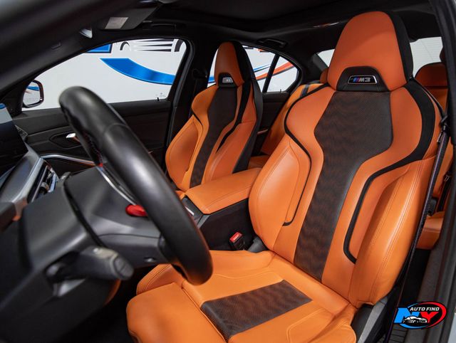 2024 BMW M3 CLEAN CARFAX, 1 OWNER, 6-SPD MANUAL, SUNROOF, NAVI, BACKUP CAM - 23003374 - 15