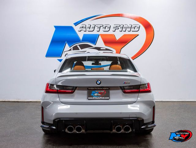 2024 BMW M3 CLEAN CARFAX, 1 OWNER, 6-SPD MANUAL, SUNROOF, NAVI, BACKUP CAM - 23003374 - 3