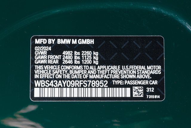 2024 BMW M3 Competition xDrive - 22920660 - 55