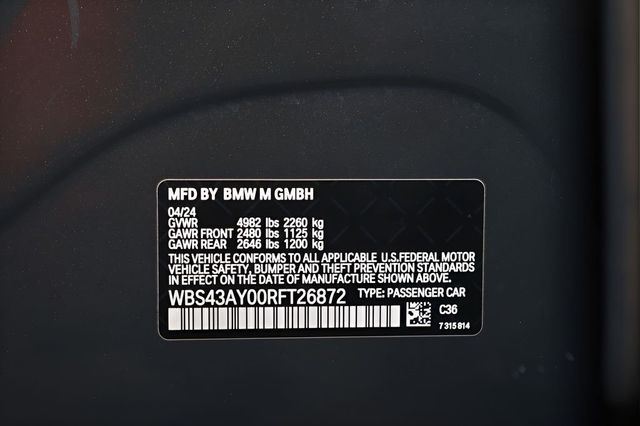 2024 BMW M3 Competition xDrive - 22990411 - 25