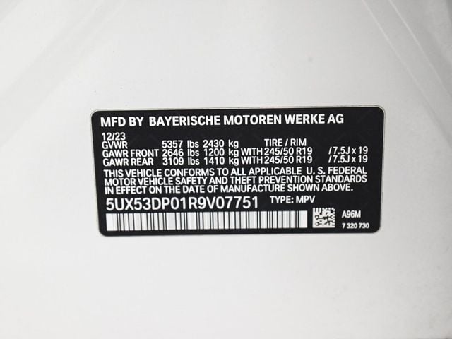 2024 BMW X3 xDrive30i - 22951550 - 12