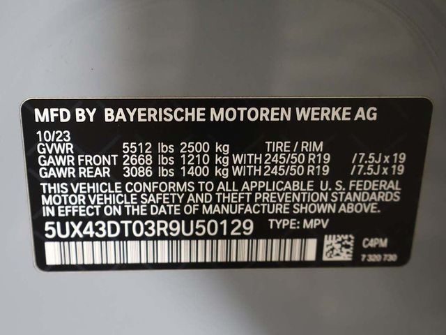 2024 BMW X4 M40i Sports Activity - 23000139 - 61