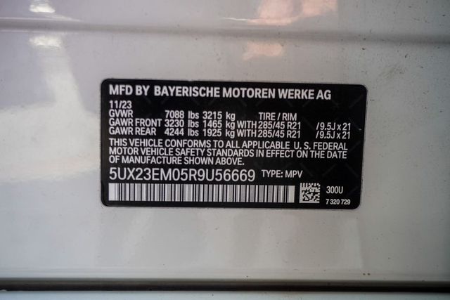 2024 BMW X7 xDrive40i Sports Activity Vehicle - 22985610 - 45