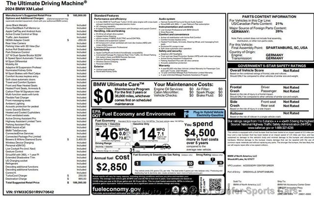 2024 BMW XM Label Red Sports Activity Vehicle - 22978485 - 58