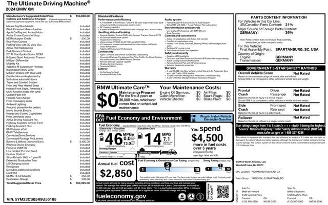 2024 BMW XM Sports Activity Vehicle - 23098638 - 3
