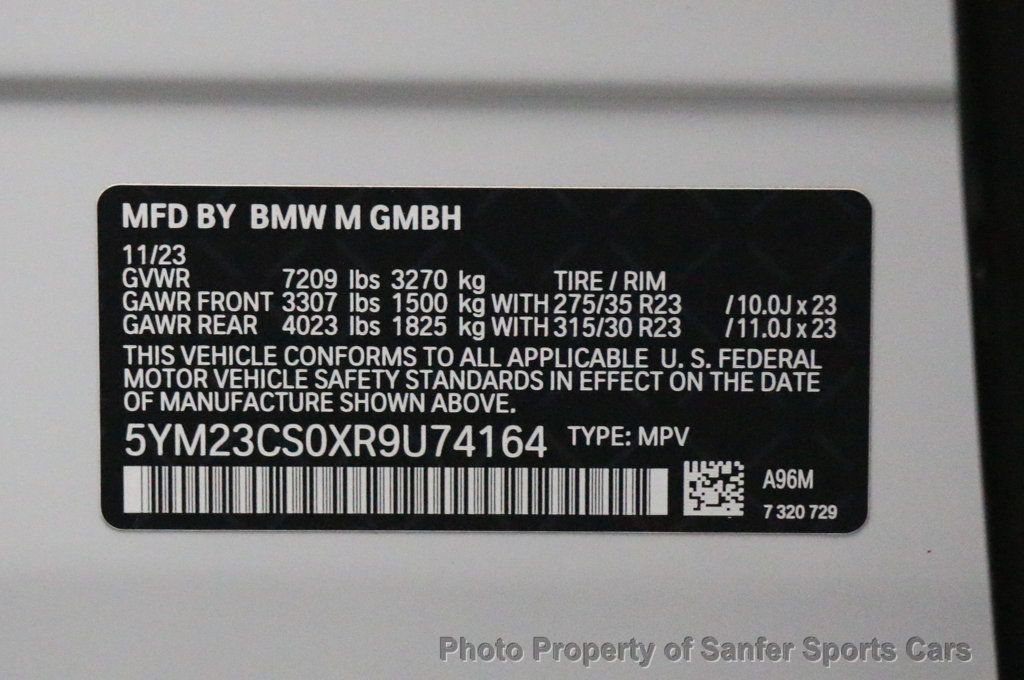 2024 BMW XM Sports Activity Vehicle - 22937624 - 62