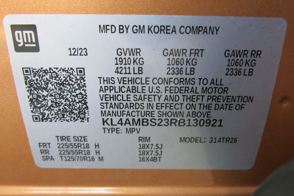 2024 Buick Encore GX FWD 4dr Preferred - 22931653 - 34