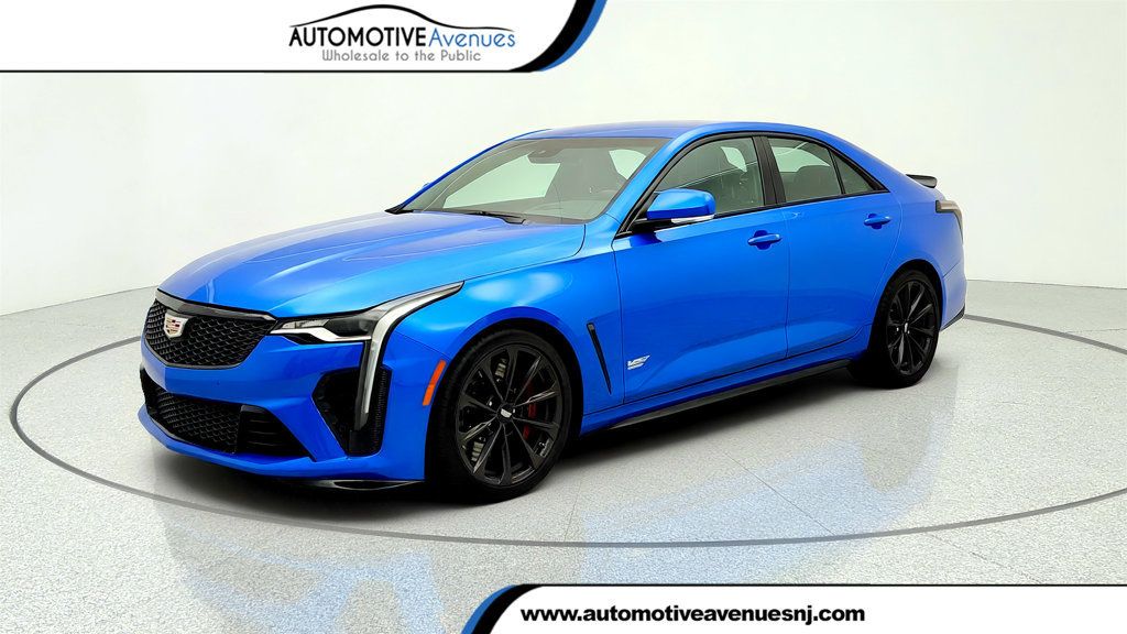 2024 Cadillac CT4-V 4dr Sedan Blackwing w/ High End Leather Seating & Technology Pkg - 23031195 | Video 1