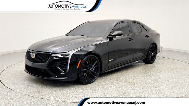 2024 Cadillac CT4-V 4dr Sedan w/ Blue & Climate Packages + Leather Seating - 22982794 - 0