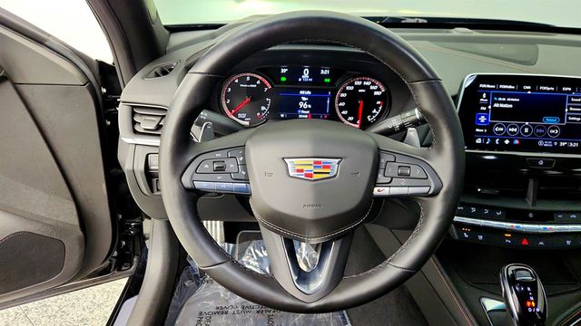 2024 Cadillac CT4-V 4dr Sedan w/ Blue & Climate Packages + Leather Seating - 22982794 - 12