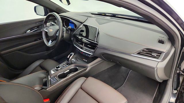 2024 Cadillac CT4-V 4dr Sedan w/ Blue & Climate Packages + Leather Seating - 22982794 - 24