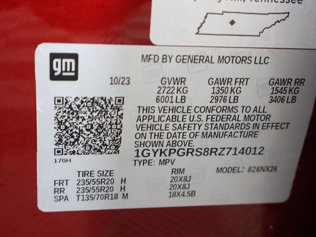 2024 Cadillac XT6 AWD 4dr Sport - 23038946 - 66