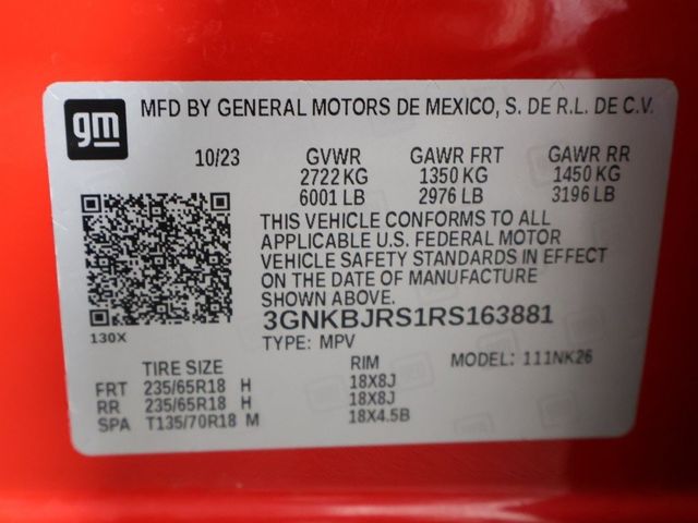 2024 Chevrolet Blazer AWD 4dr LT w/3LT - 22982963 - 56