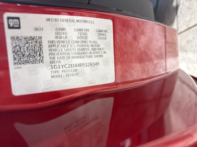 2024 Chevrolet Corvette 2dr Stingray Coupe w/3LT - 22947257 - 22