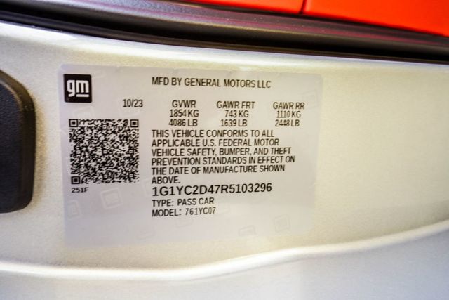 2024 Chevrolet Corvette 2dr Stingray Coupe w/3LT - 23061477 - 37