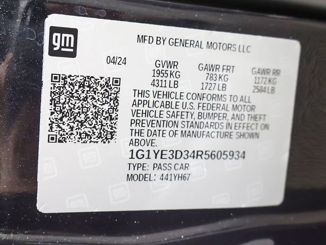 2024 Chevrolet Corvette 2dr Z06 Convertible w/2LZ - 23016631 - 55