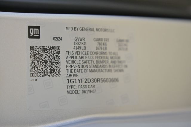 2024 Chevrolet Corvette 2dr Z06 Coupe w/3LZ - 23007043 - 68