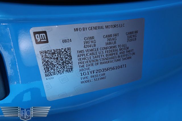 2024 Chevrolet Corvette 2dr Z06 Coupe w/3LZ - 22992025 - 36