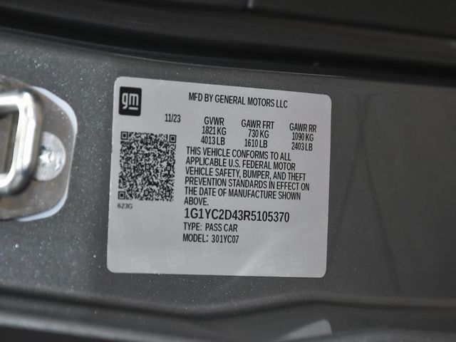 2024 Chevrolet Corvette Stingray - 22876657 - 20