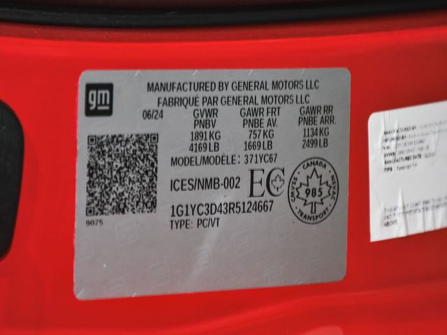 2024 Chevrolet Corvette Stingray - 23041651 - 18