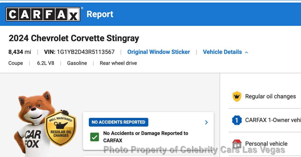 2024 Chevrolet Corvette Z51, $90K MSRP, front lift, warranty - 22984679 - 7