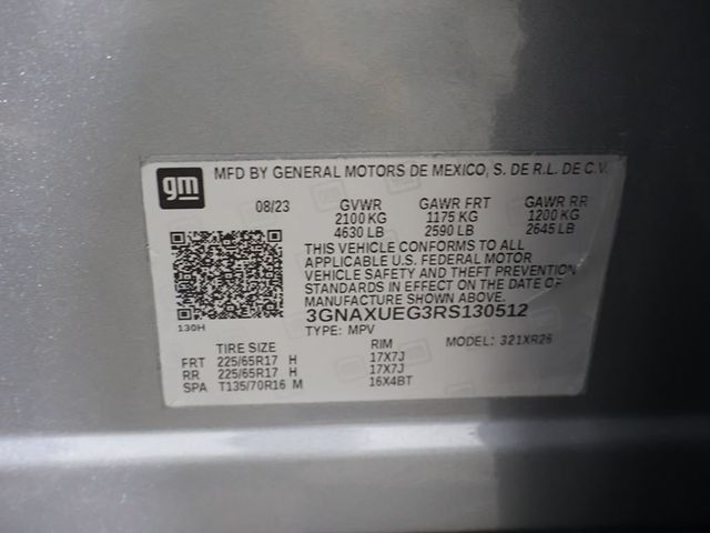 2024 Chevrolet Equinox AWD 4dr LT w/1LT - 23006959 - 49